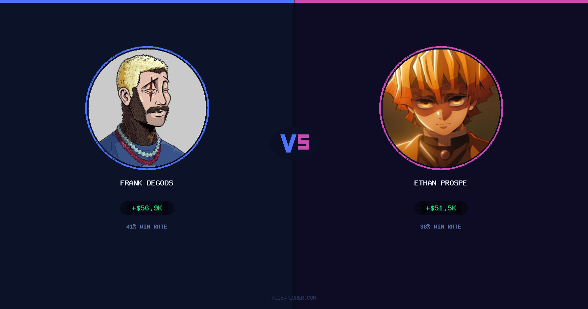 Frank degods vs Ethan Prosper preview