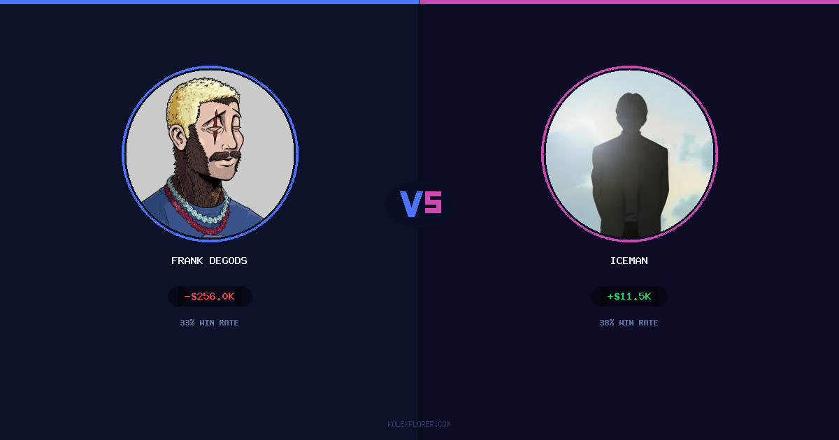 Frank degods vs Iceman preview