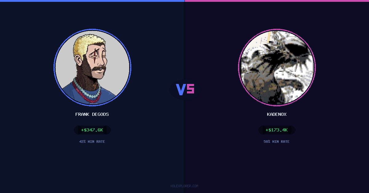 Frank degods vs Kadenox preview