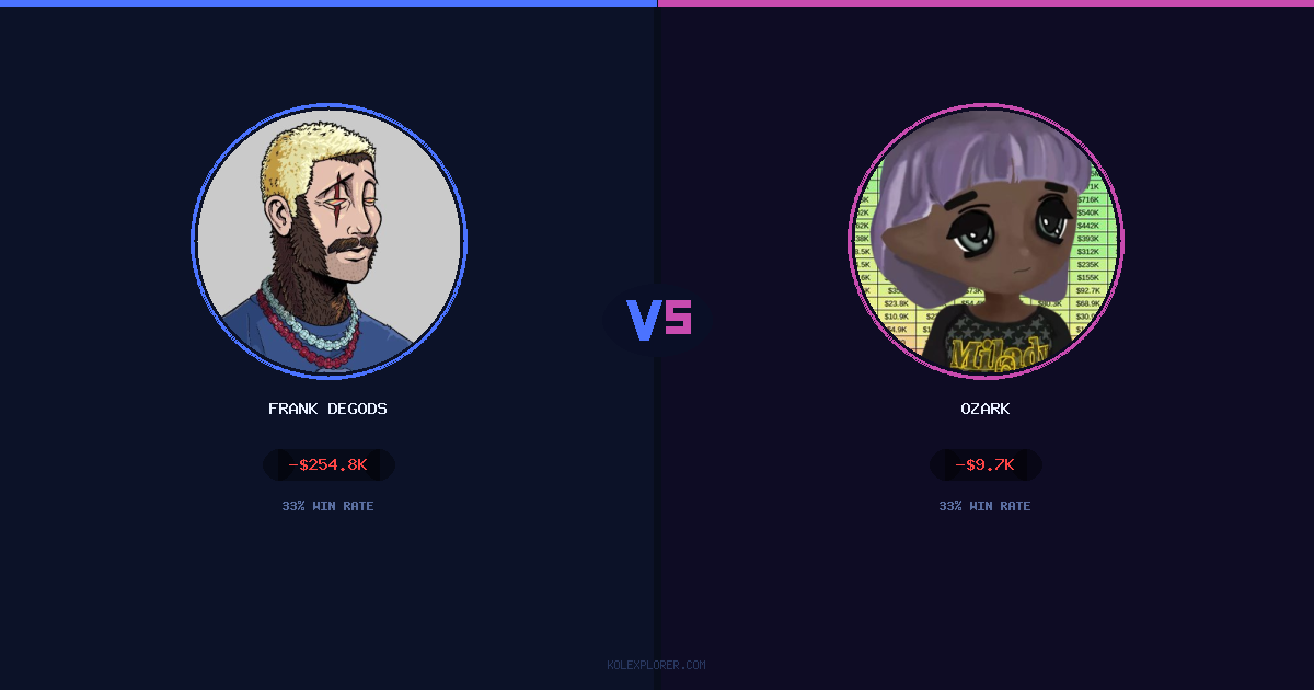 Frank degods vs Ozark preview