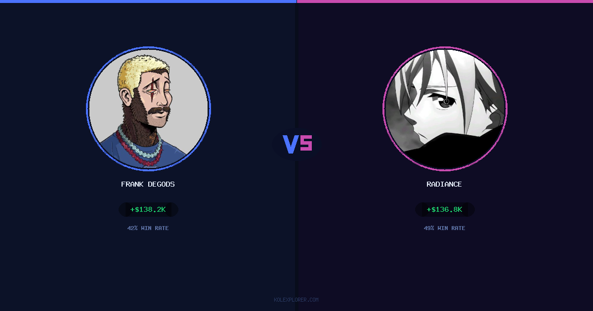 Frank degods vs Radiance preview