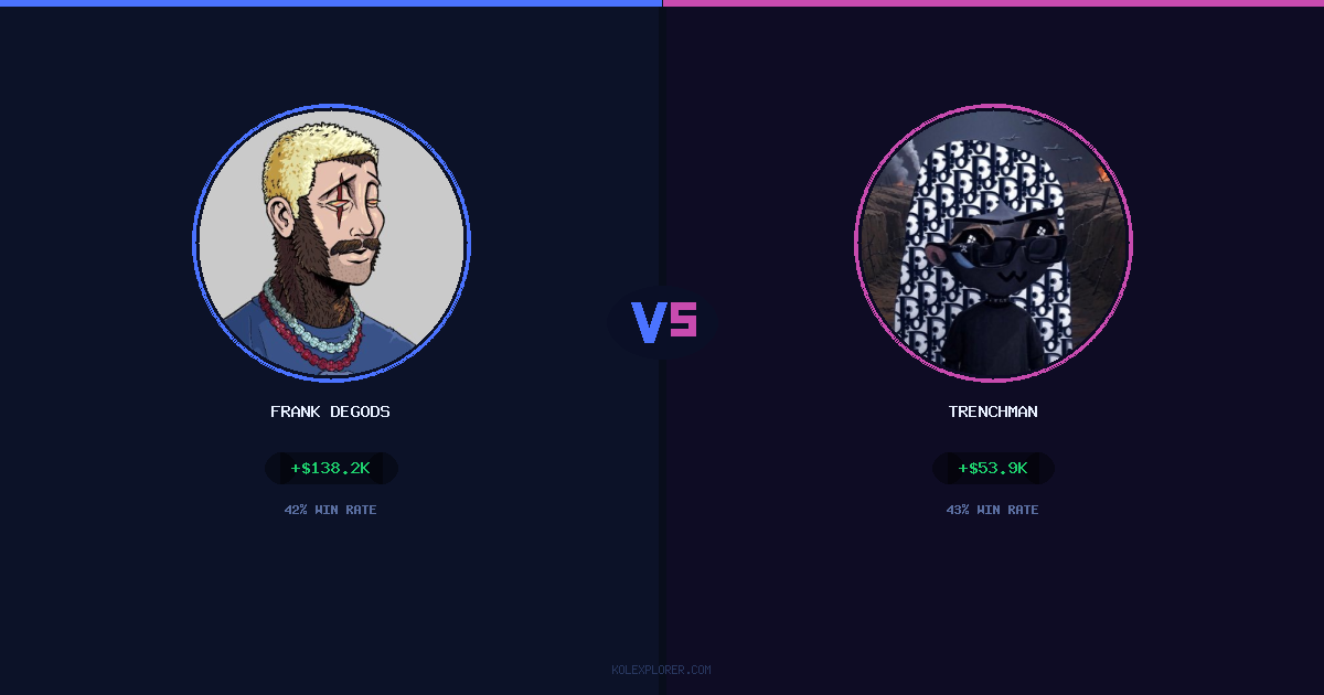 Frank degods vs Trenchman preview