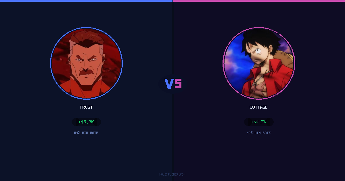 Frost vs Cottage preview