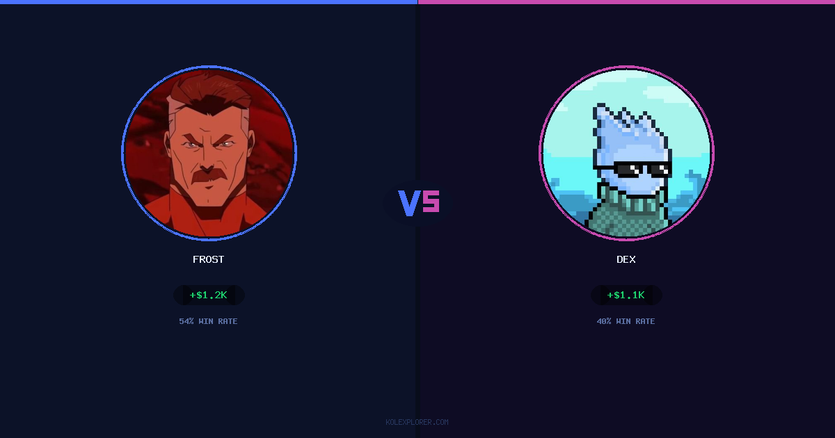 Frost vs Dex preview