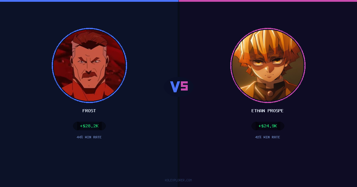 Frost vs Ethan Prosper preview