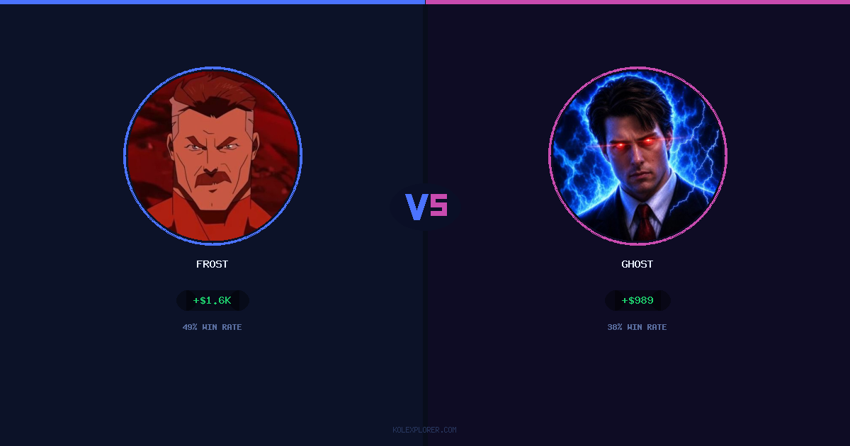Frost vs Ghost preview