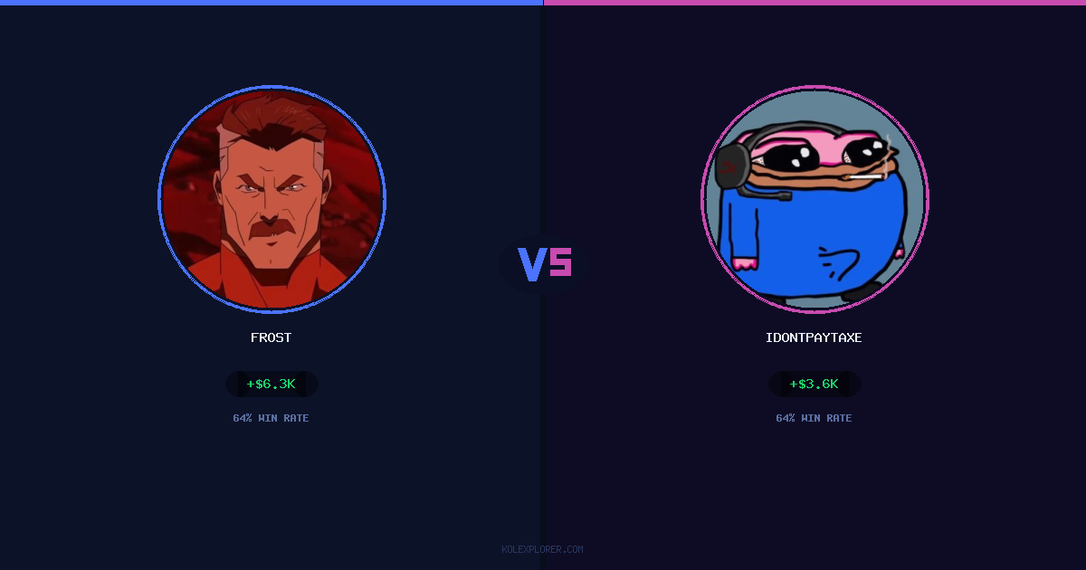 Frost vs IdontPayTaxes preview