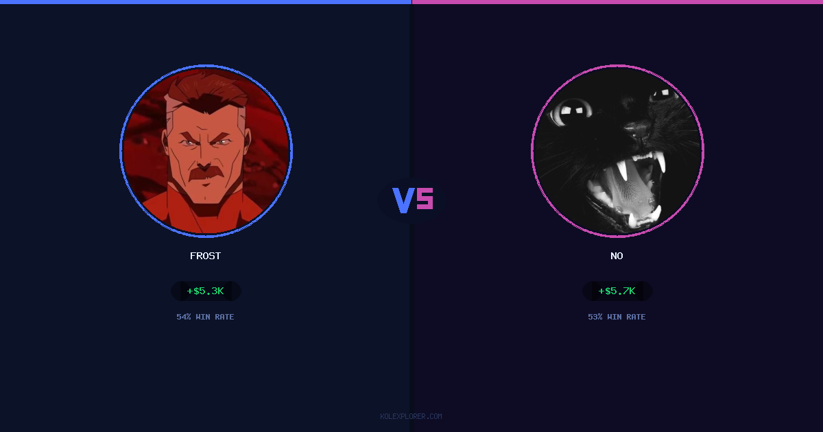 Frost vs No preview