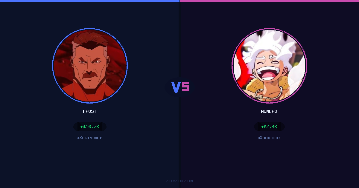 Frost vs Numero preview