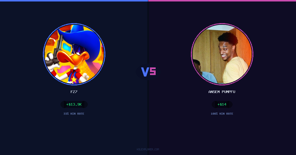 Fz7 vs Ansem Pumpfun preview