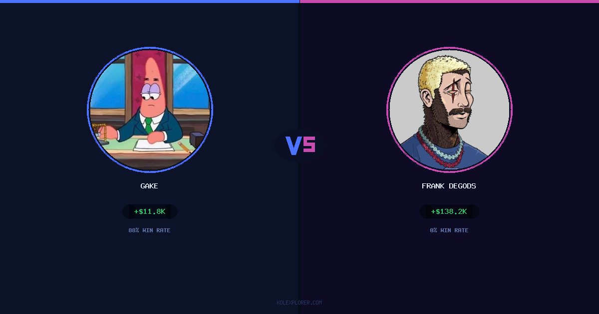 Gake vs Frank degods preview