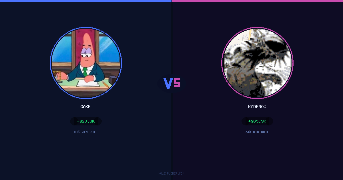 Gake vs Kadenox preview
