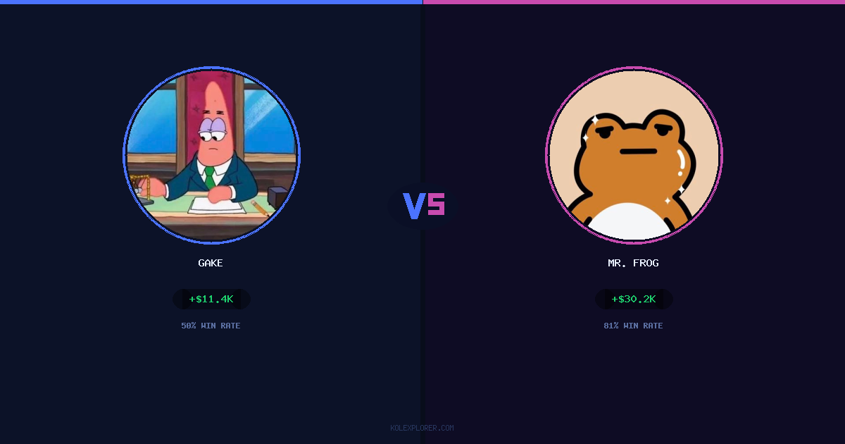 Gake vs Mr. Frog preview
