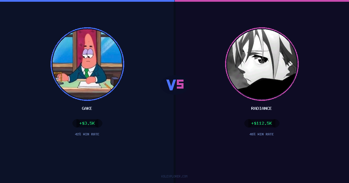 Gake vs Radiance preview