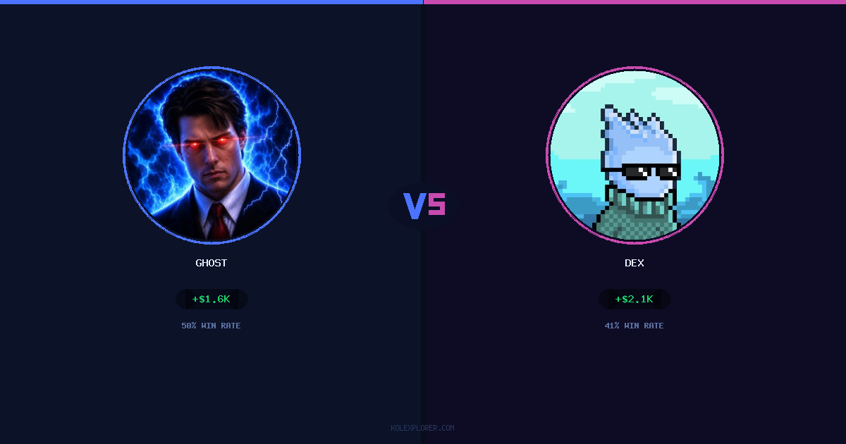 Ghost vs Dex preview
