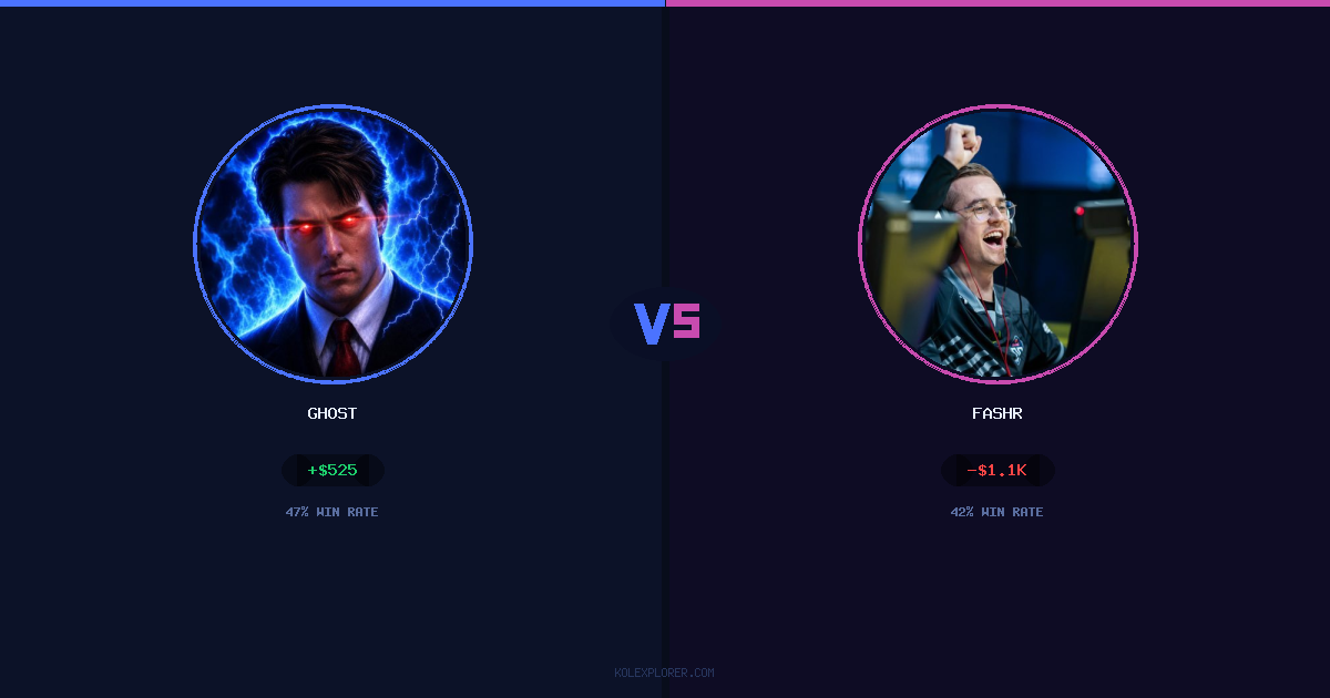 Ghost vs FASHR preview