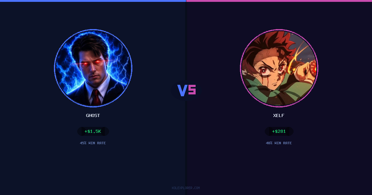 Ghost vs Xelf preview