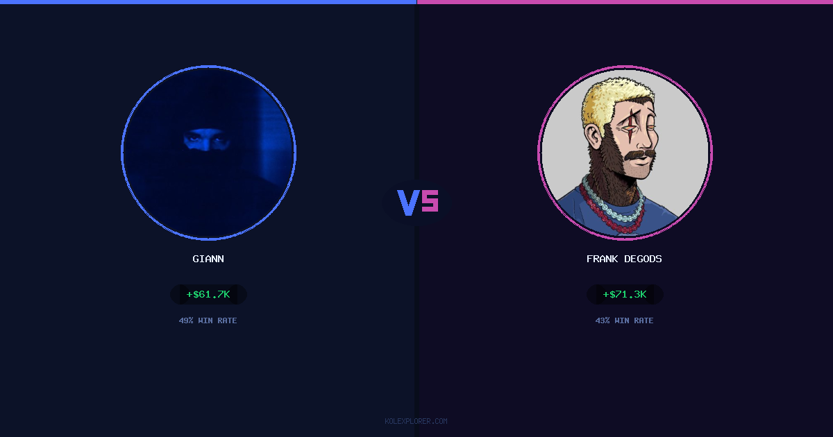 Giann vs Frank degods preview