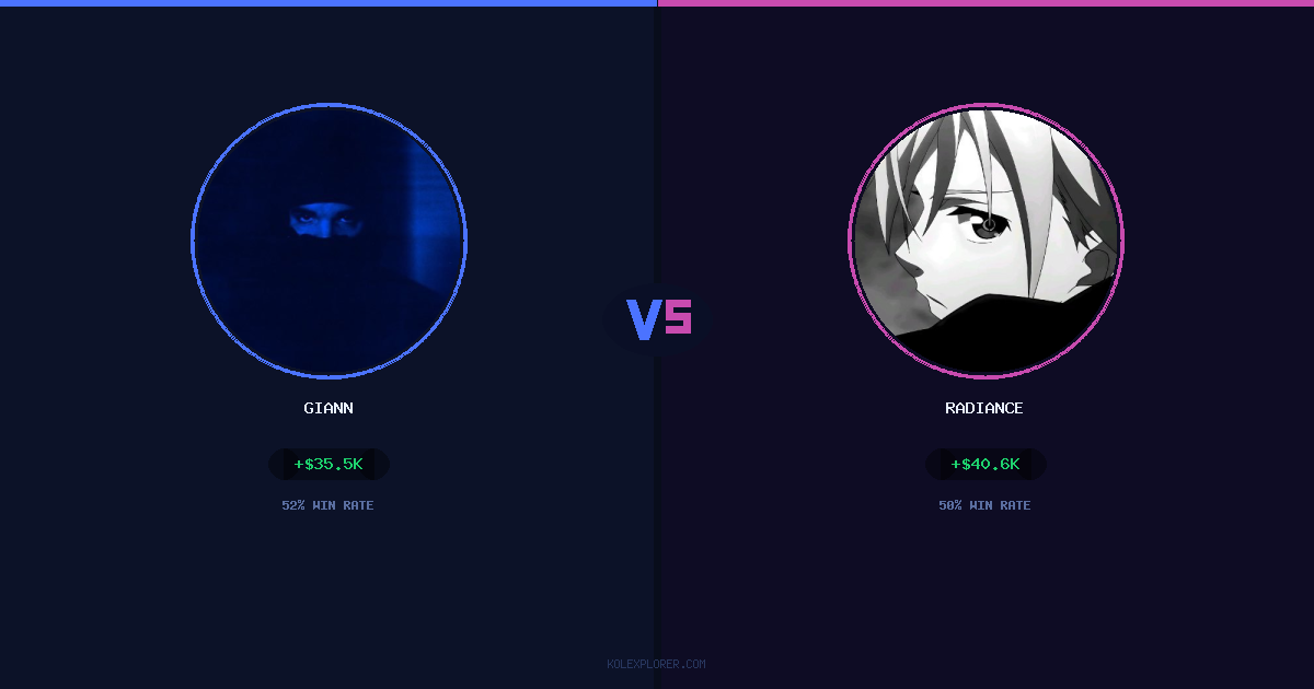 Giann vs Radiance preview