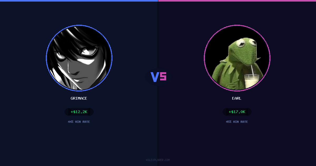Grimace vs Earl preview