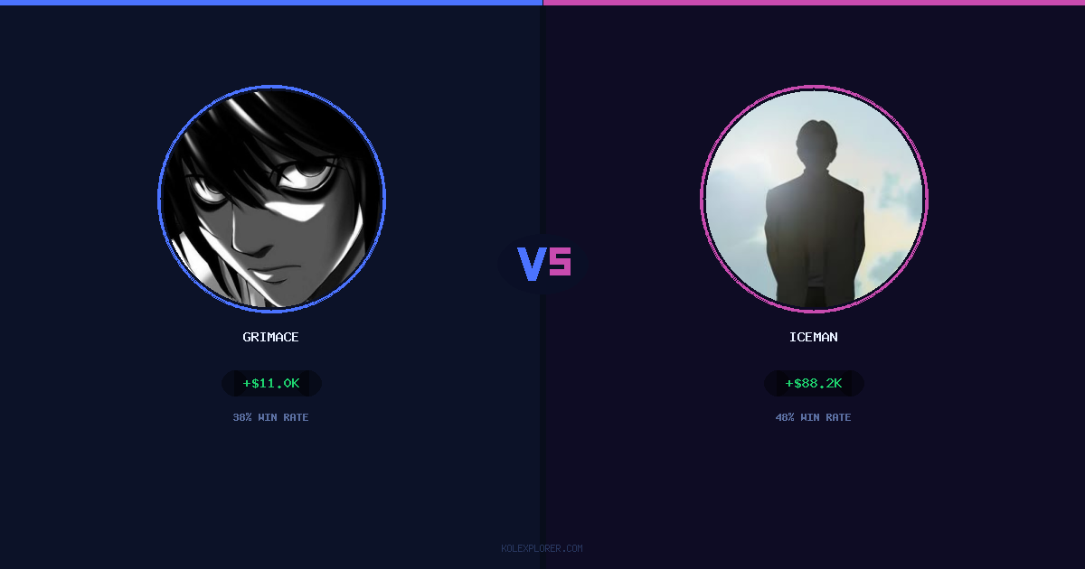 Grimace vs Iceman preview