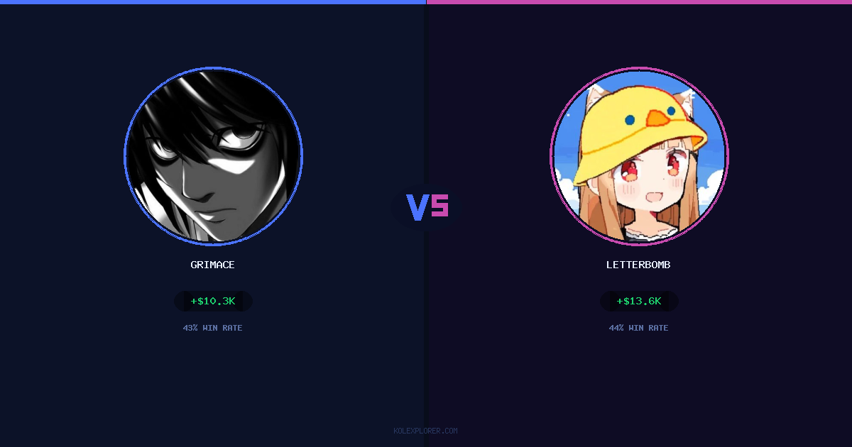 Grimace vs Letterbomb preview