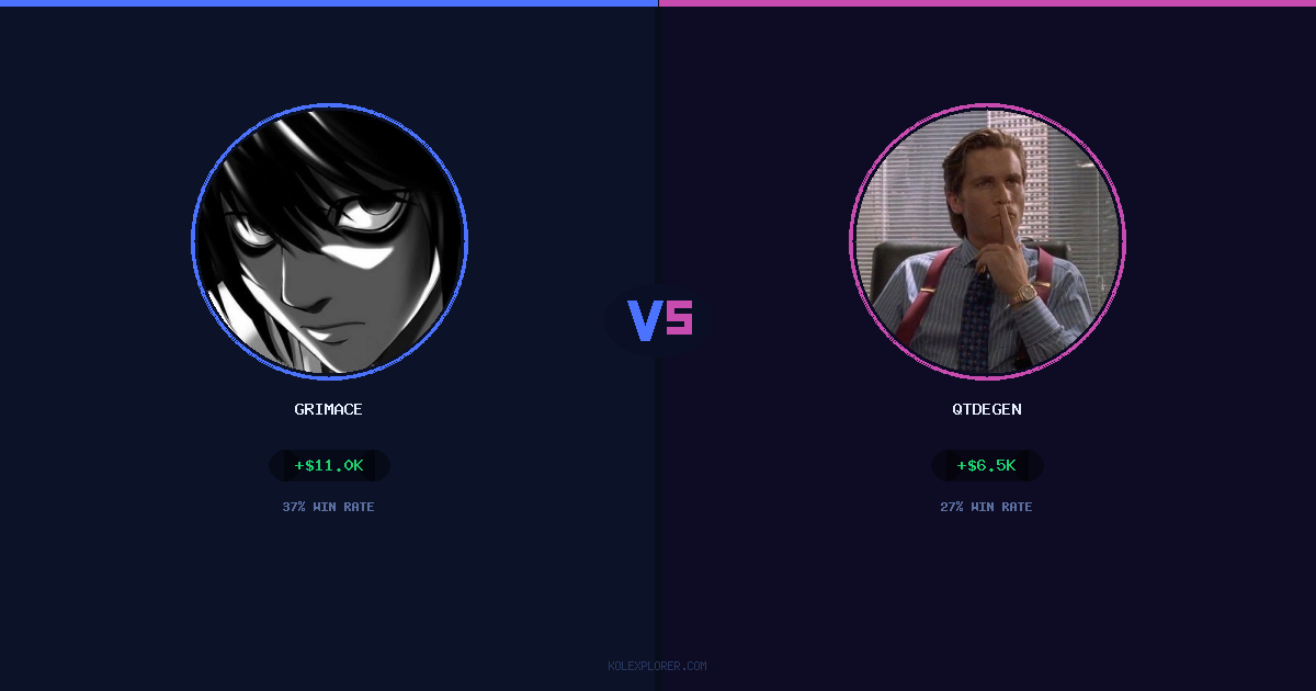 Grimace vs QTDEGEN preview