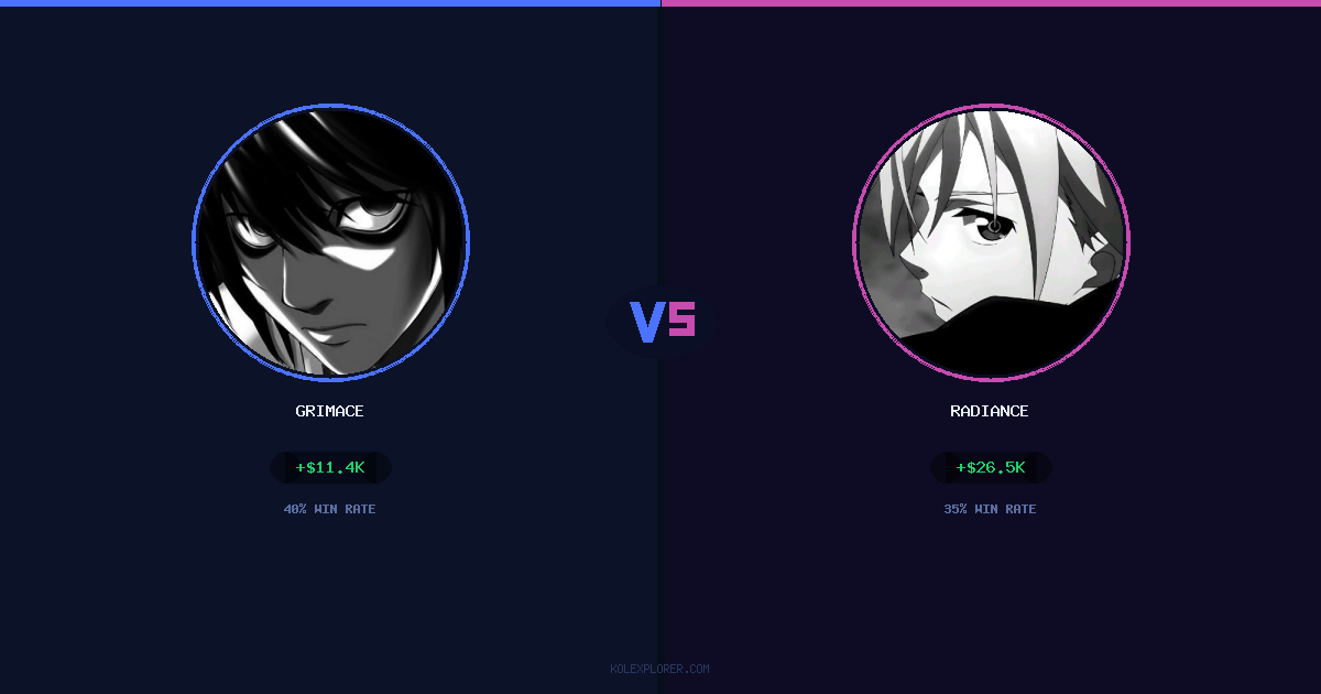 Grimace vs Radiance preview