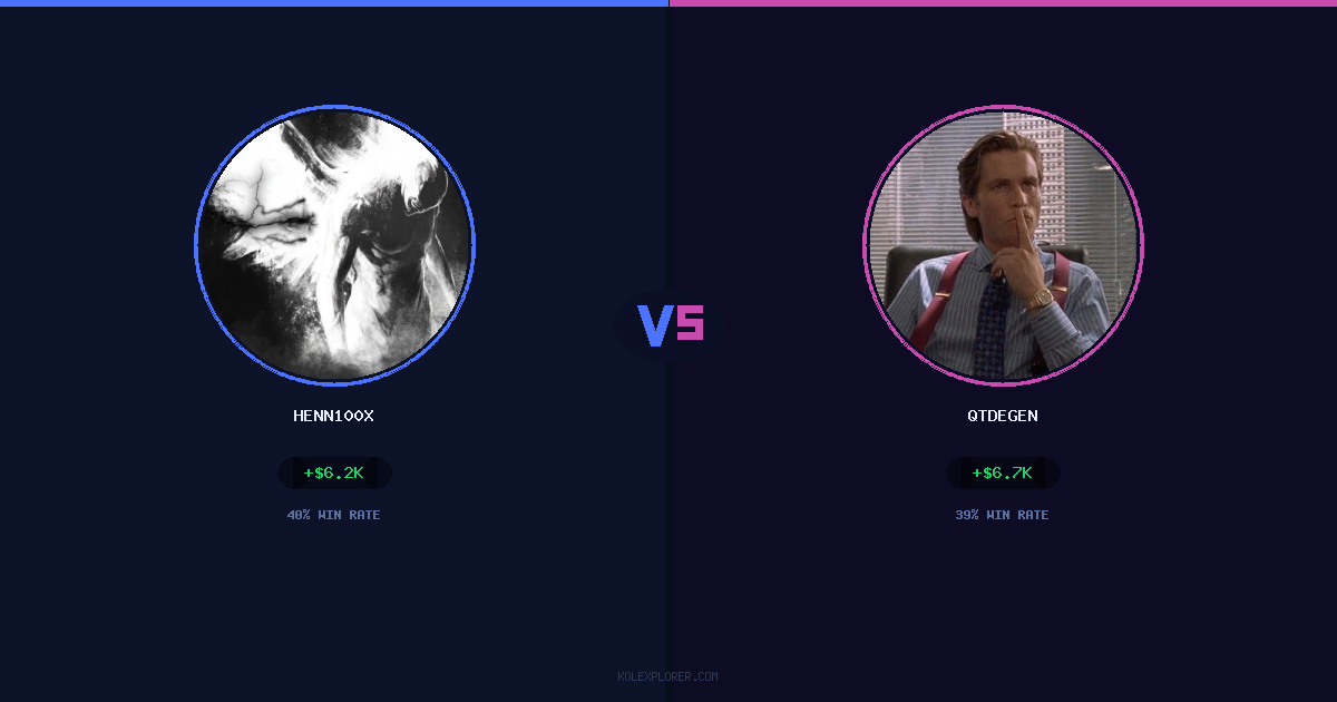 Henn100x vs QTDEGEN preview