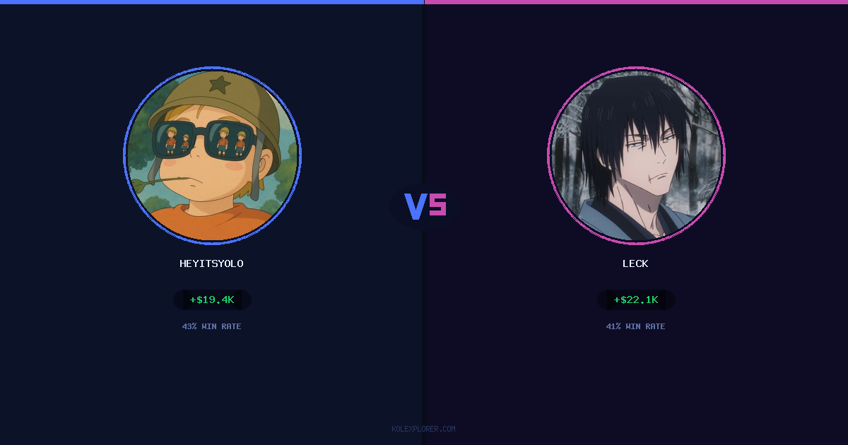 Heyitsyolo vs Leck preview