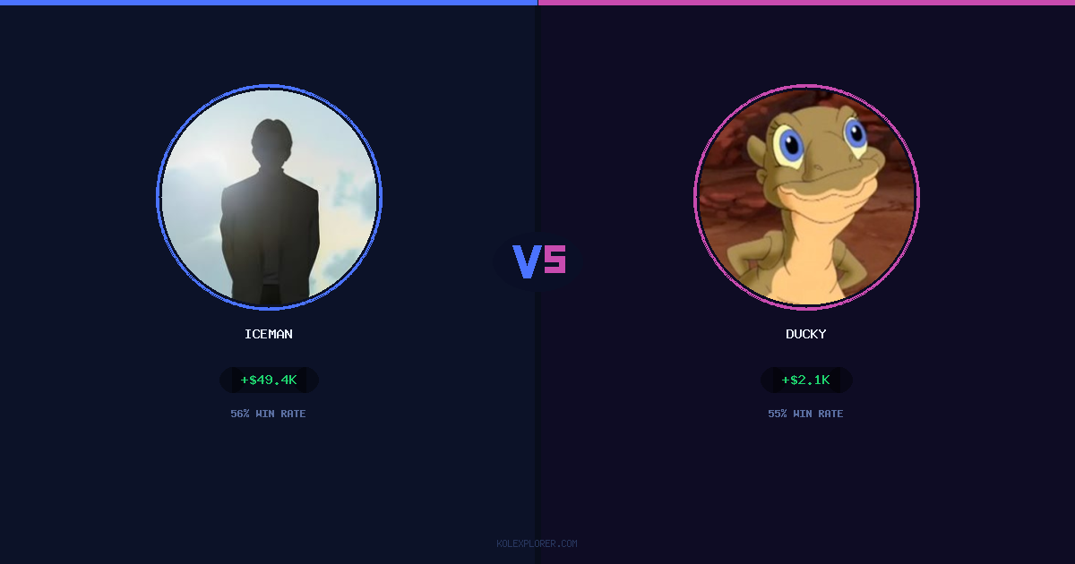 Iceman vs Ducky preview