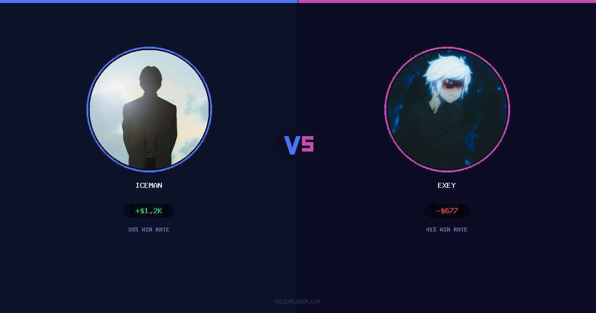 Iceman vs Exey preview
