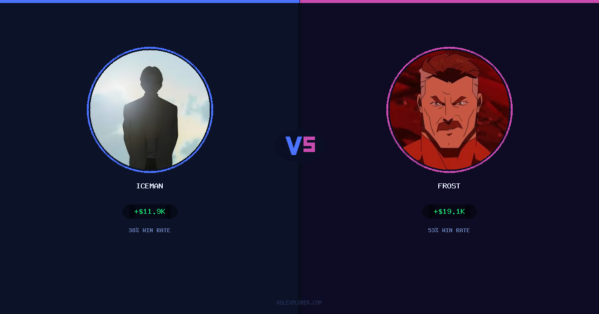 Iceman vs Frost preview