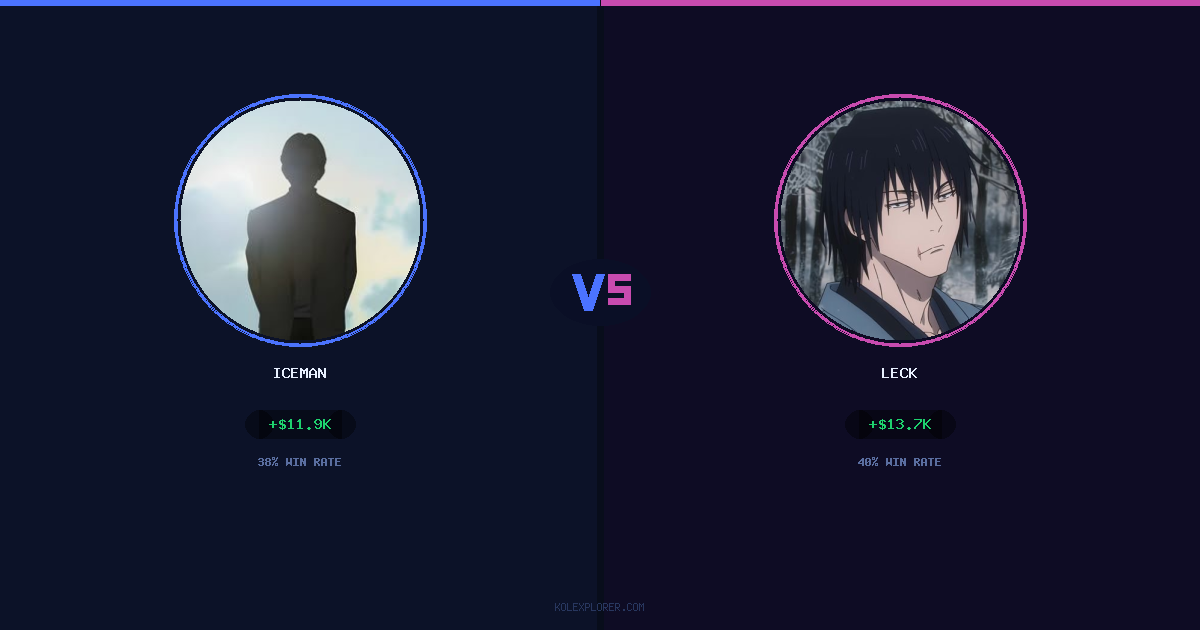 Iceman vs Leck preview