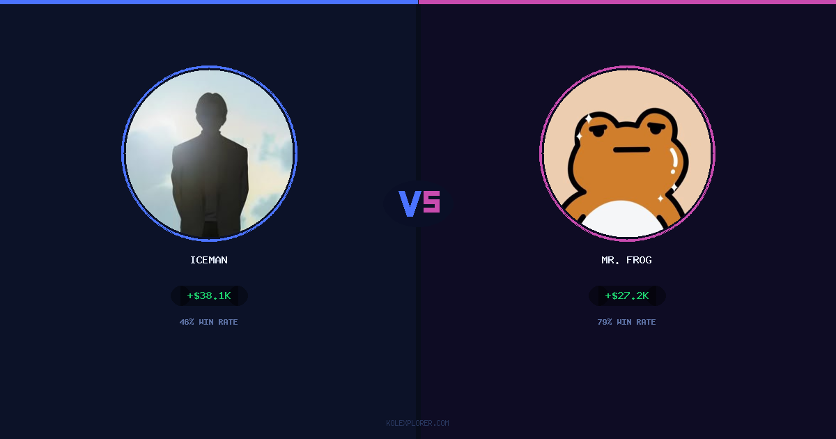 Iceman vs Mr. Frog preview