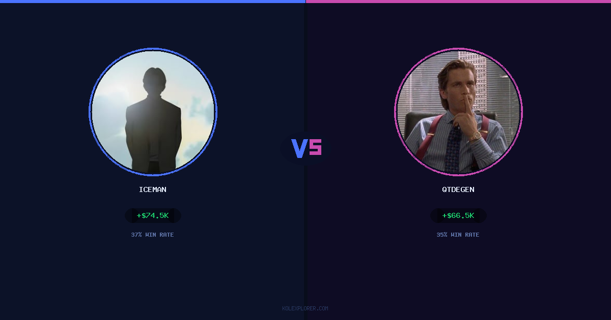 Iceman vs QTDEGEN preview