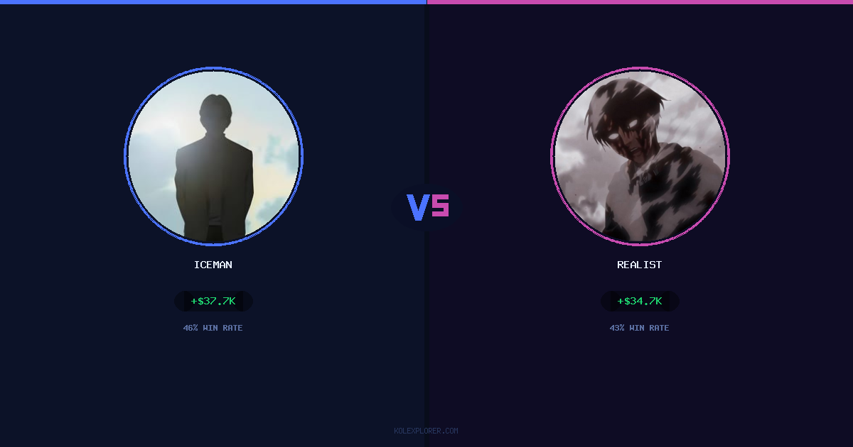 Iceman vs Realist preview