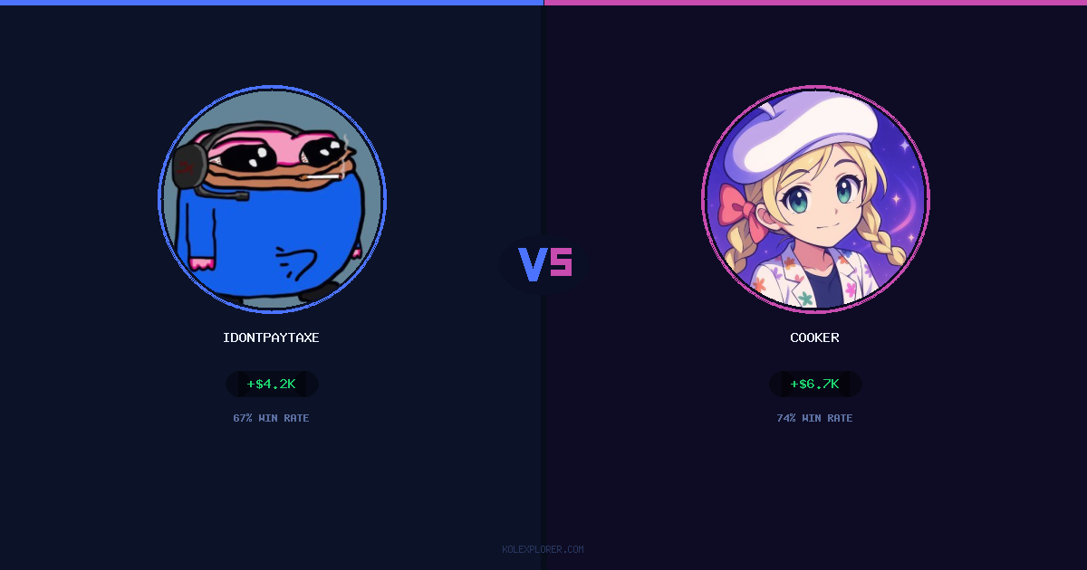 IdontPayTaxes vs Cooker preview