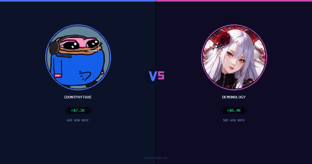IdontPayTaxes vs demonology preview