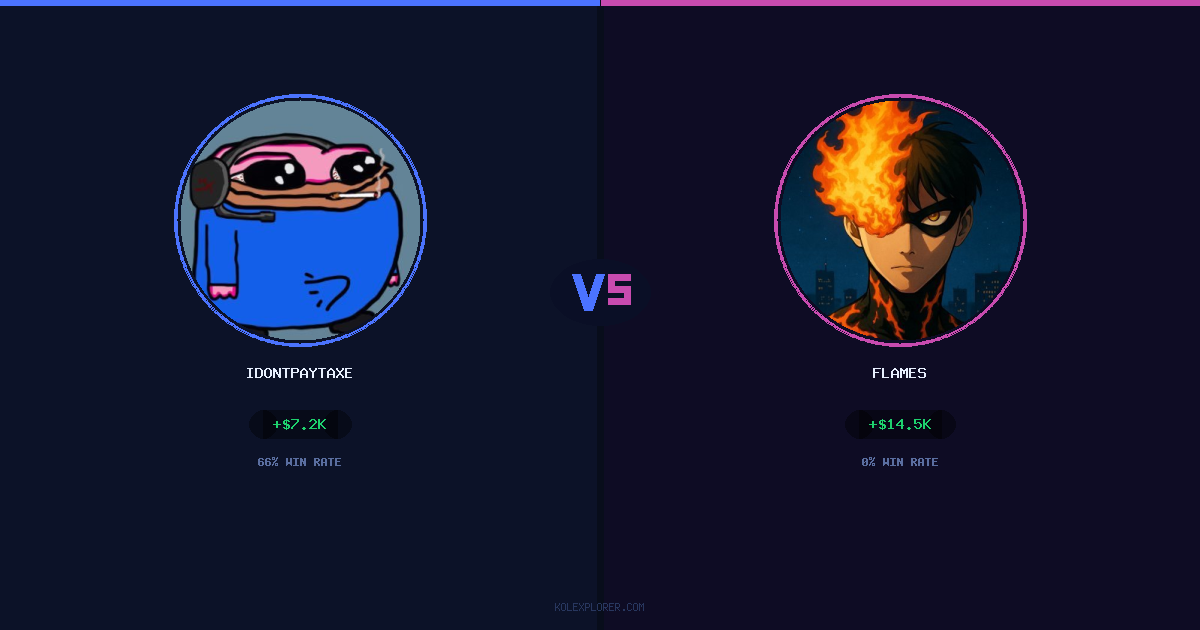 IdontPayTaxes vs Flames preview
