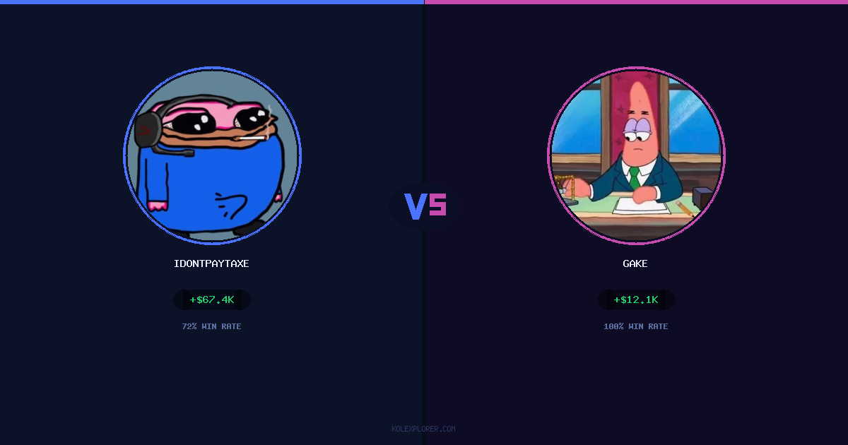 IdontPayTaxes vs Gake preview