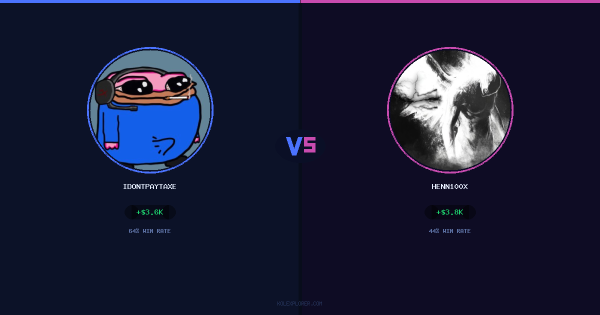 IdontPayTaxes vs Henn100x preview