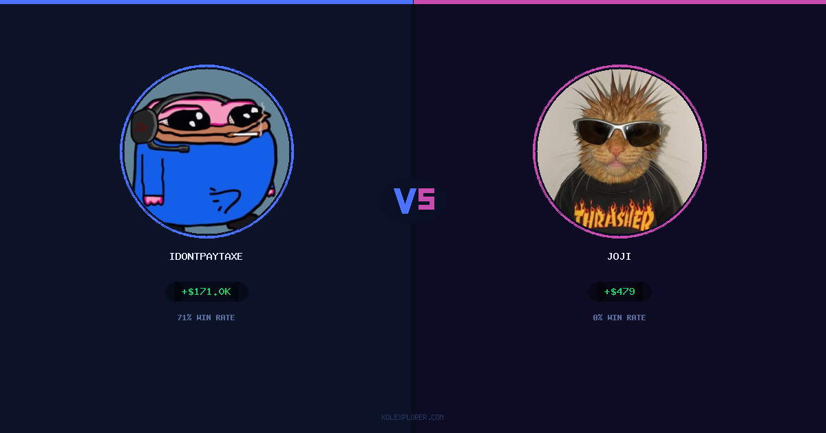 IdontPayTaxes vs Joji preview