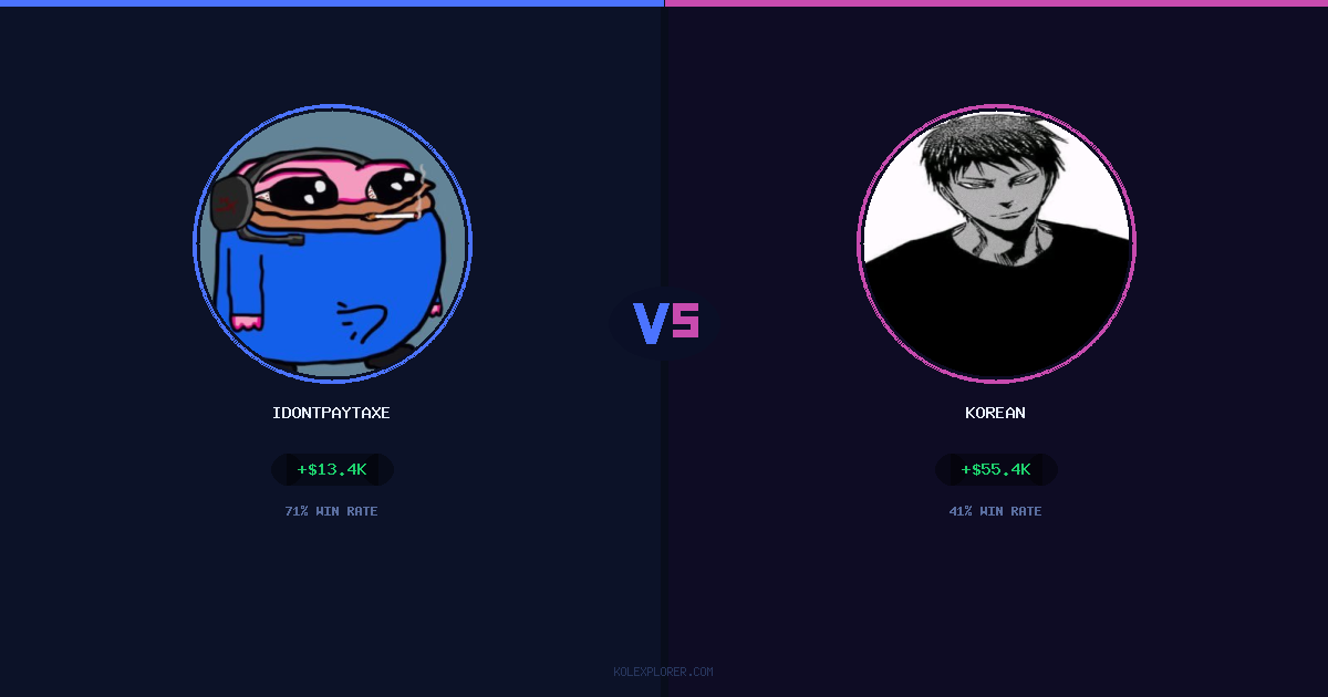 IdontPayTaxes vs Korean preview