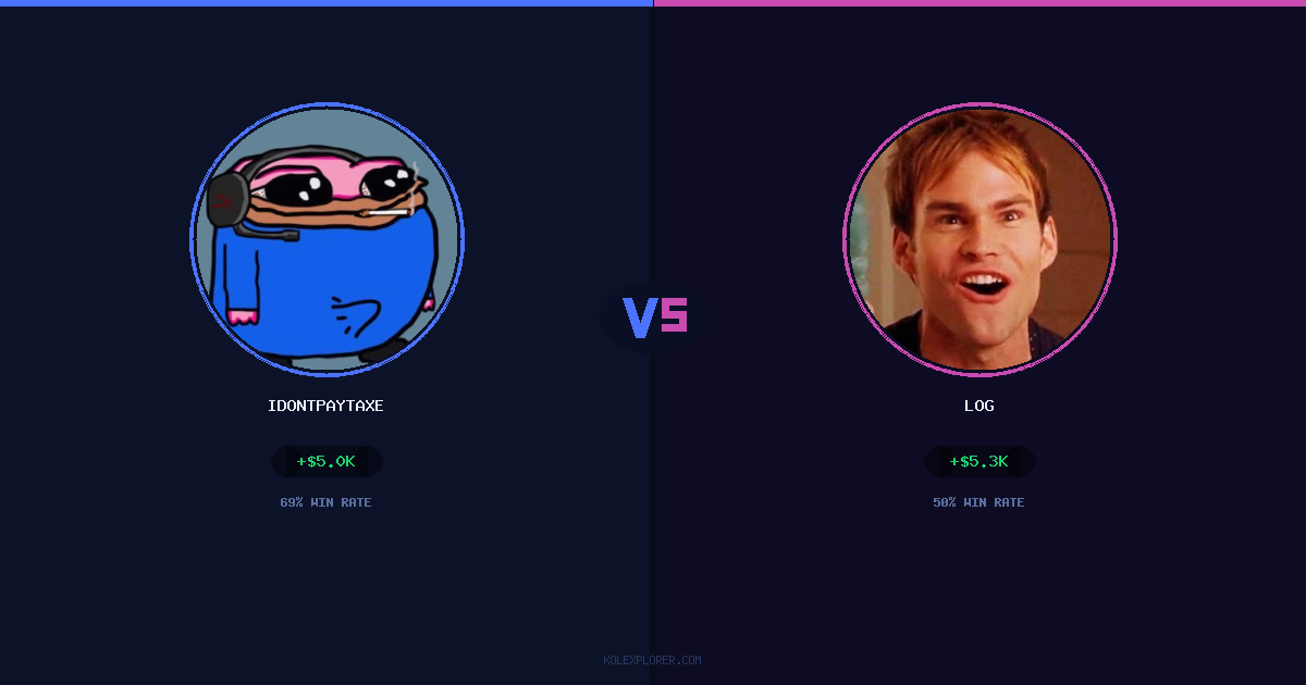 IdontPayTaxes vs Log preview
