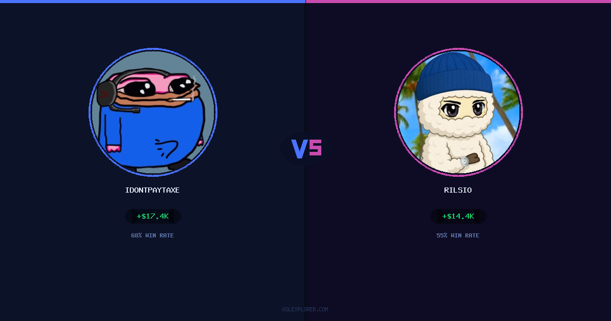 IdontPayTaxes vs Rilsio preview