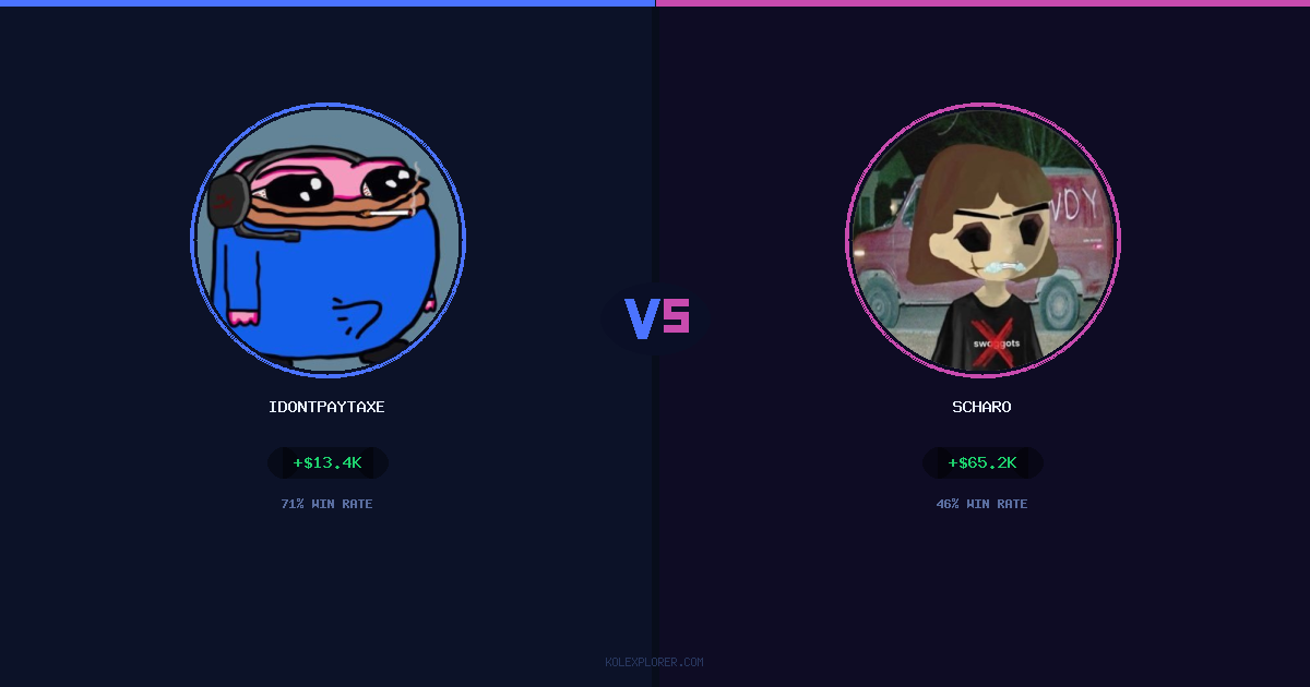 IdontPayTaxes vs Scharo preview