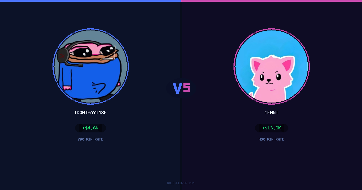 IdontPayTaxes vs Yenni preview
