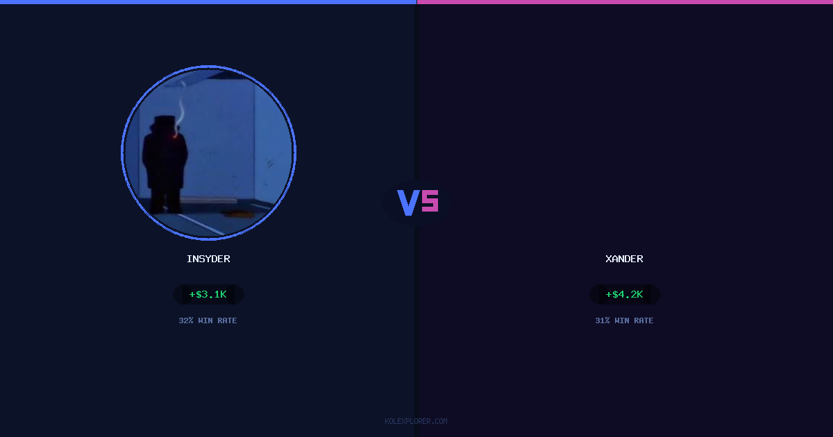 Insyder vs Xander preview