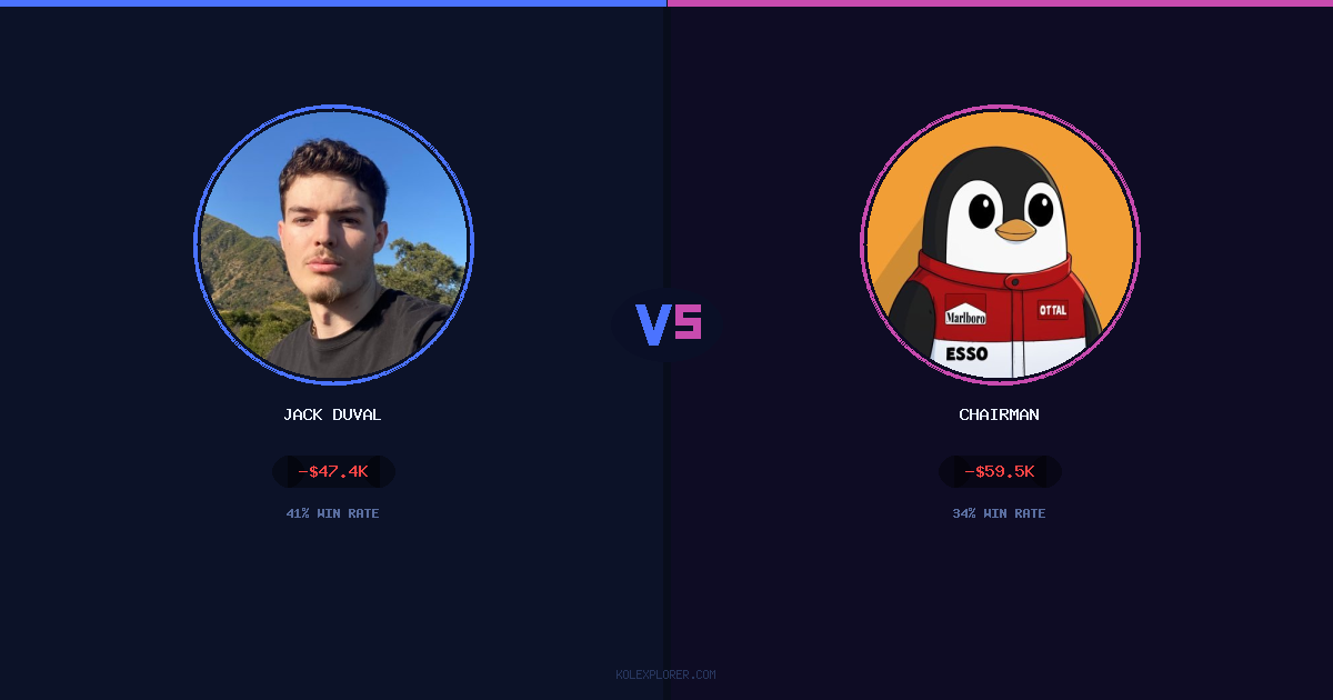 Jack Duval vs Chairman preview